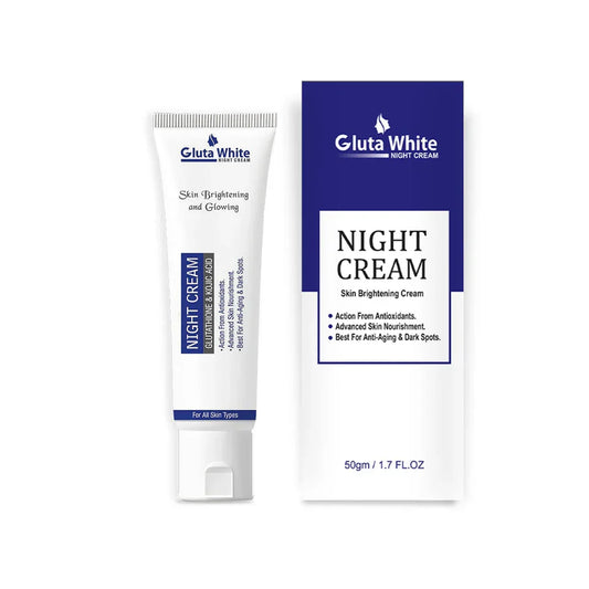 Best Night Routine with Gluta White Night Cream for Flawless Skin