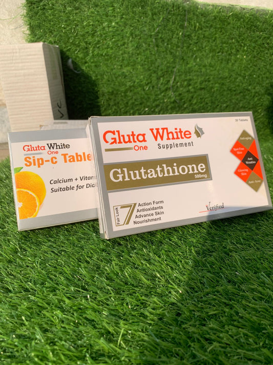 Gluta White complete course  Bundle for two months