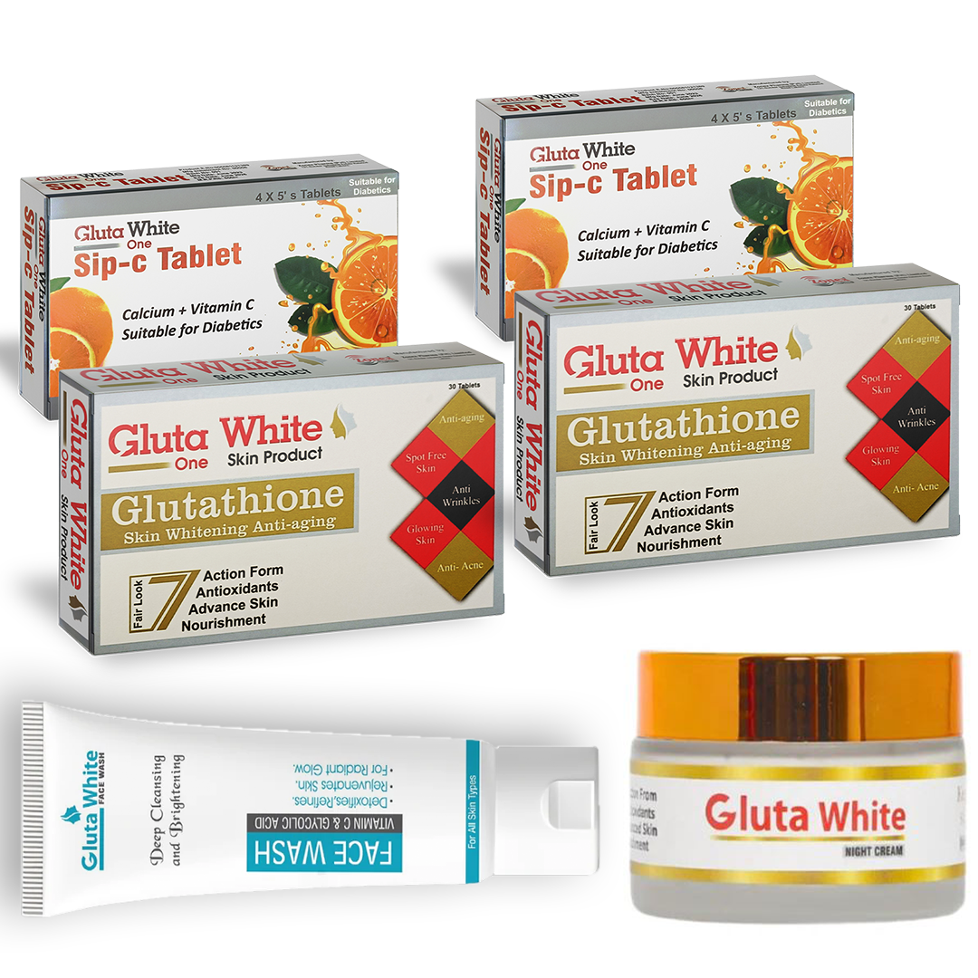 gluta white skin  whitening capsules and skin whitening cream price in Pakistan. buy original skin whitening capsules with glutathione.